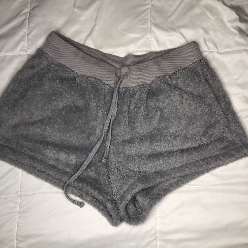 Aerie Sherpa Fleece Shorts